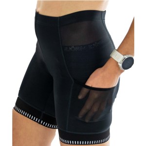 TriTiTan pro running shorts with both sides pocket + mesh + reflective powerband